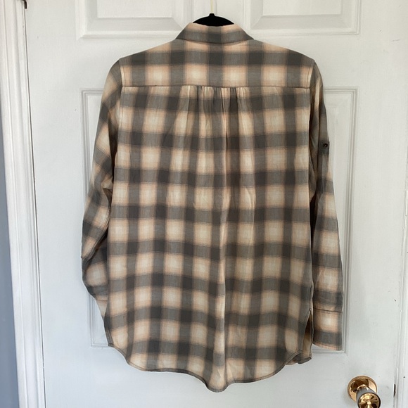 CLUB MONACO plaid button down shirt (#i3) - Picture 3 of 4